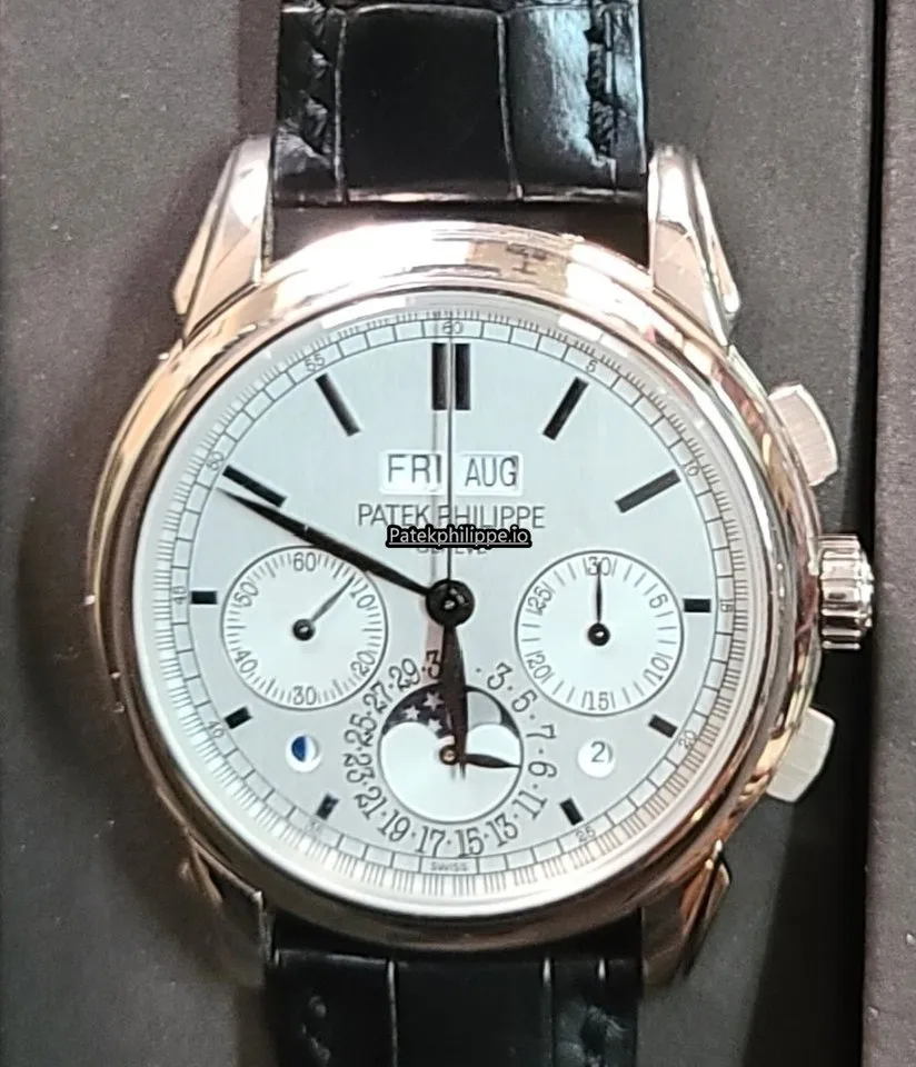 Patek Philippe Perpetual Calendar 5270g-001 41MM White Gold Case Manual Winding