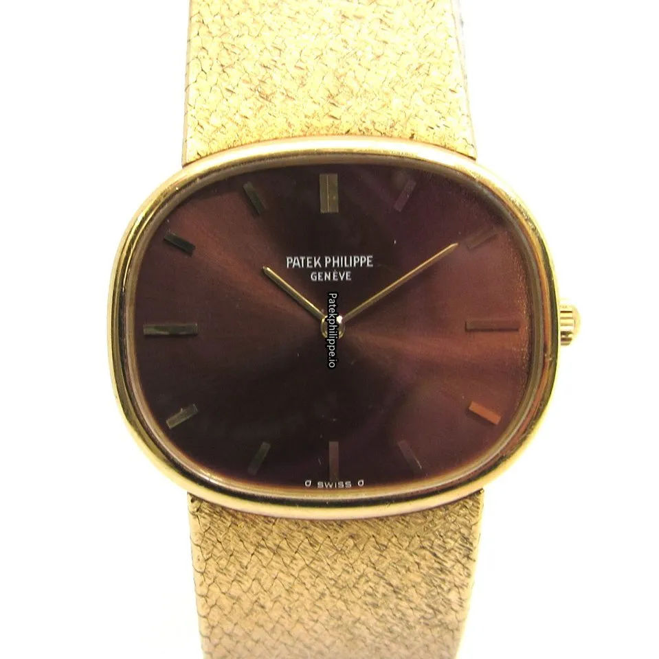 Patek Philippe Golden Ellipse Feb-45 32x27MM Yellow Gold Case Manual Winding