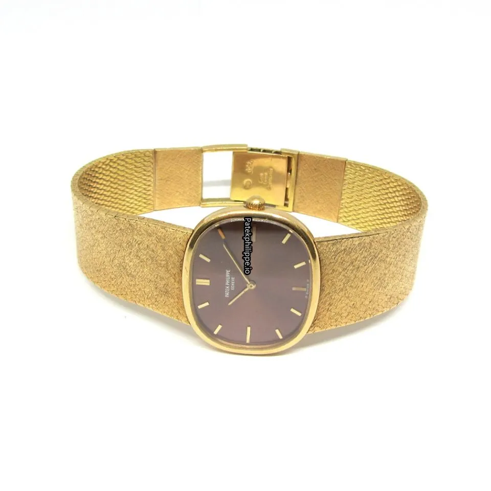 Alternative view of Patek Philippe Golden Ellipse Feb-45 32x27MM Yellow Gold Case Manual Winding