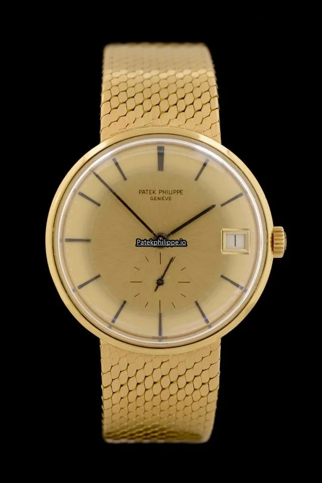 Patek Philippe Calatrava 3514 34MM Yellow Gold Case Automatic