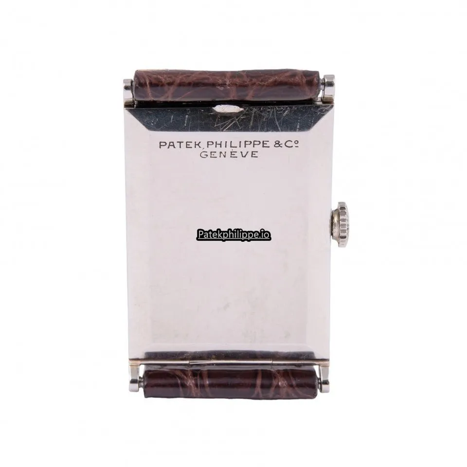 Alternative view of Patek Philippe 42 25x33MM White Gold Case Manual Winding