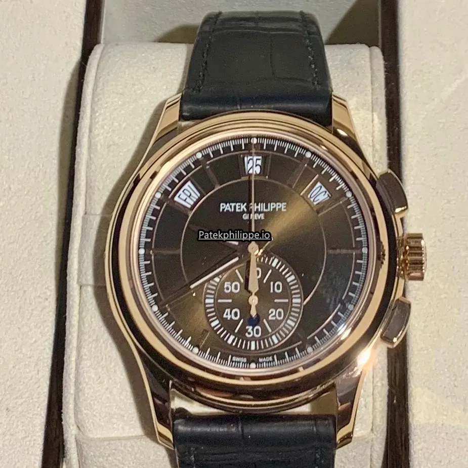 Alternative view of Patek Philippe Annual Calendar 5905r-001 42MM Rose Gold Case Automatic