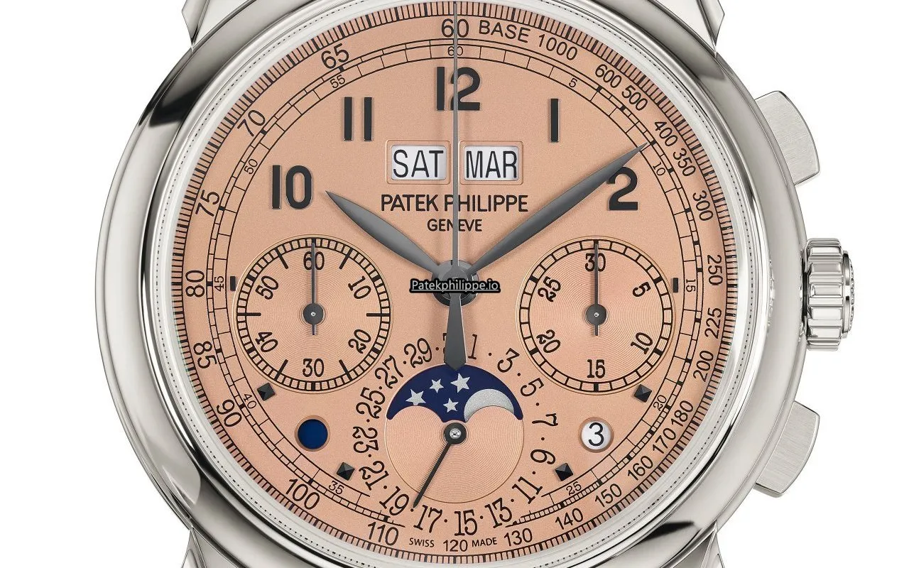 Alternative view of Patek Philippe Perpetual Calendar 5270p-001 41MM Platinum Case Manual Winding