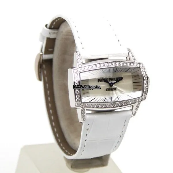Patek Philippe Gondolo 4991g-001 37.2x22.4MM White Gold Case Manual Winding