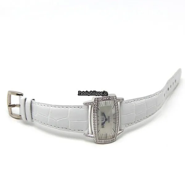 Alternative view of Patek Philippe Gondolo 4991g-001 37.2x22.4MM White Gold Case Manual Winding