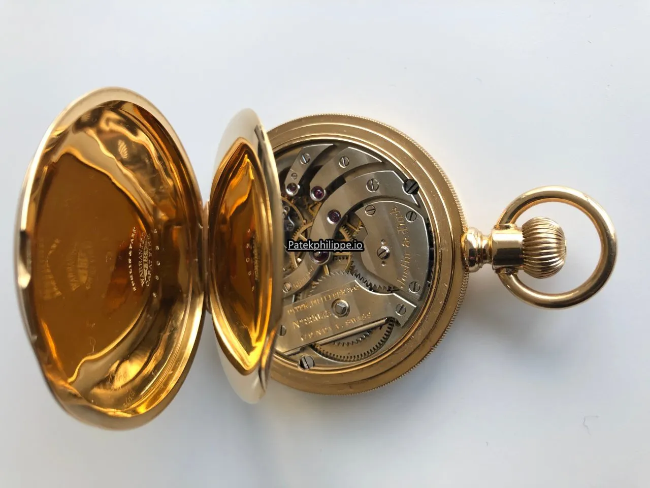 Alternative view of Patek Philippe 88035 55MM Yellow Gold Case Manual Winding