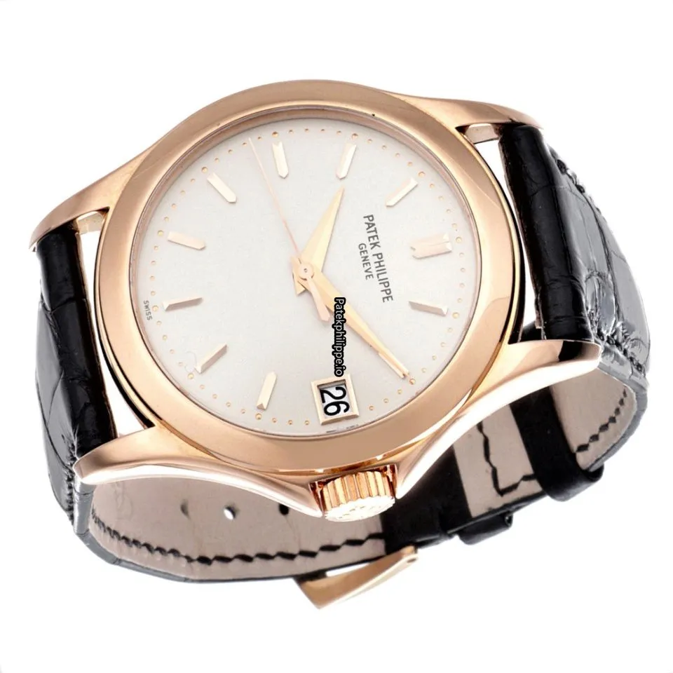 Alternative view of Patek Philippe Calatrava 5107r 37MM Red Gold Case Automatic