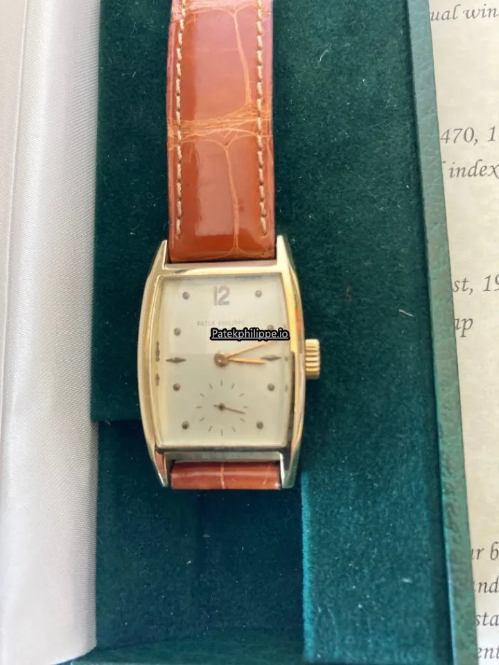 Patek Philippe 2470 Yellow Gold Case Manual Winding