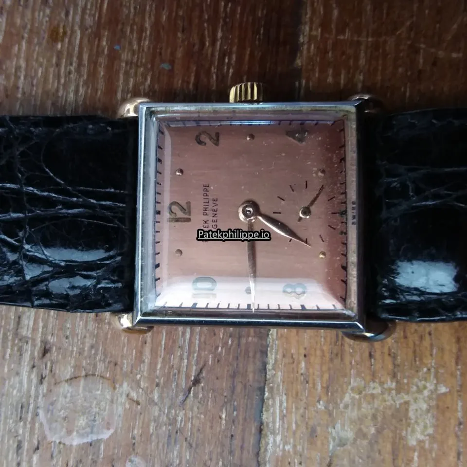 Alternative view of Patek Philippe Vintage 1535-1 43MM Gold/steel Case Manual Winding