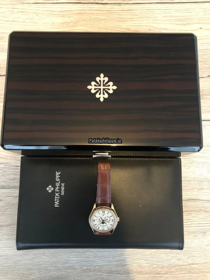 Alternative view of Patek Philippe Annual Calendar 5146r-001 39MM Rose Gold Case Automatic