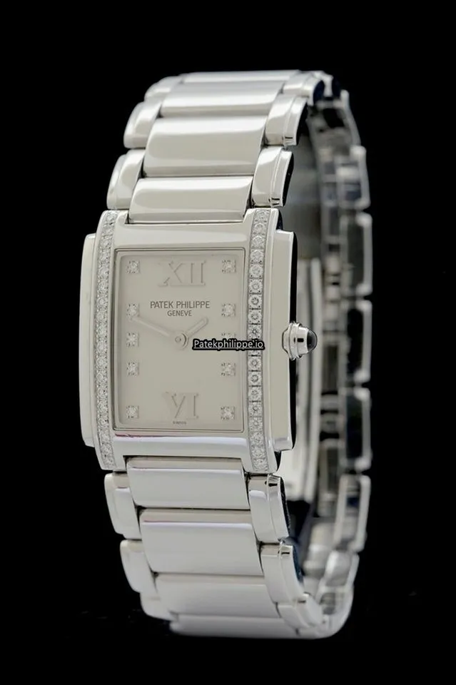 Patek Philippe Twenty-4 4910 25x30MM Steel Case Quartz
