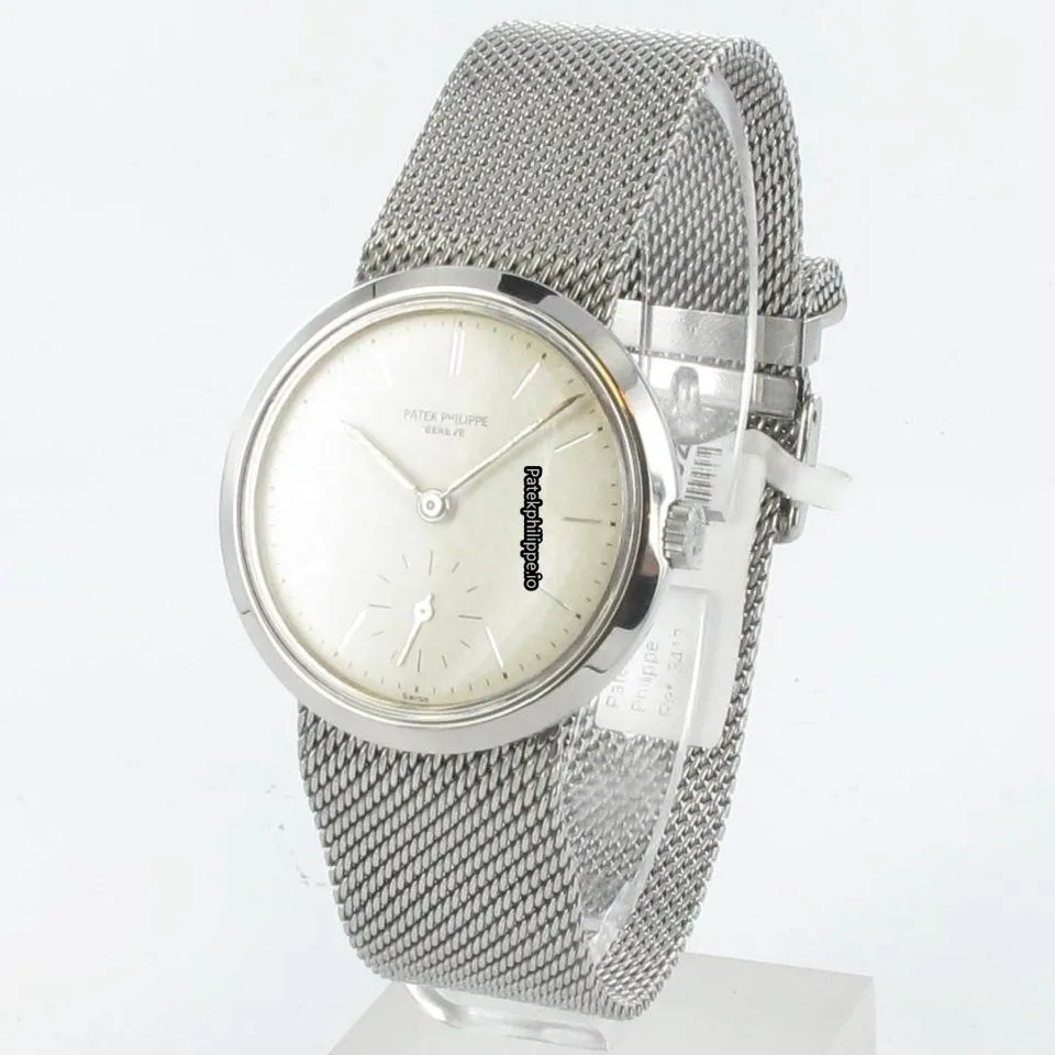 Patek Philippe 3419 34.5MM Steel Case Manual Winding