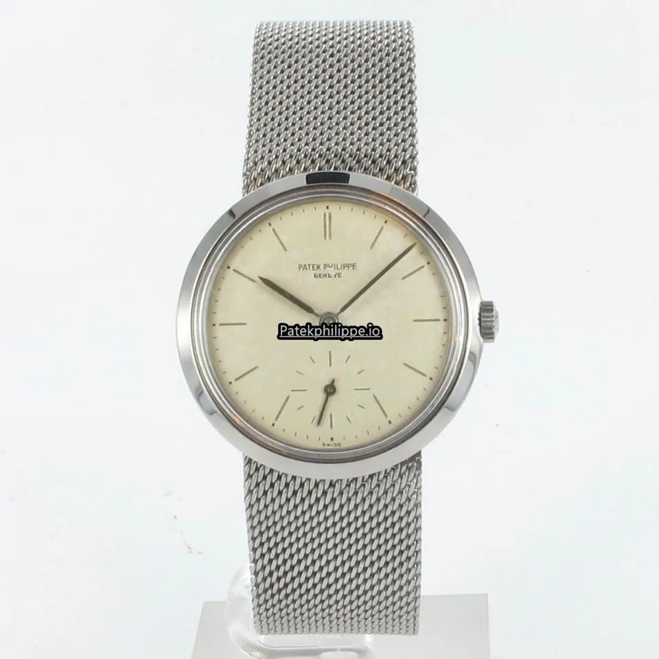 Alternative view of Patek Philippe 3419 34.5MM Steel Case Manual Winding