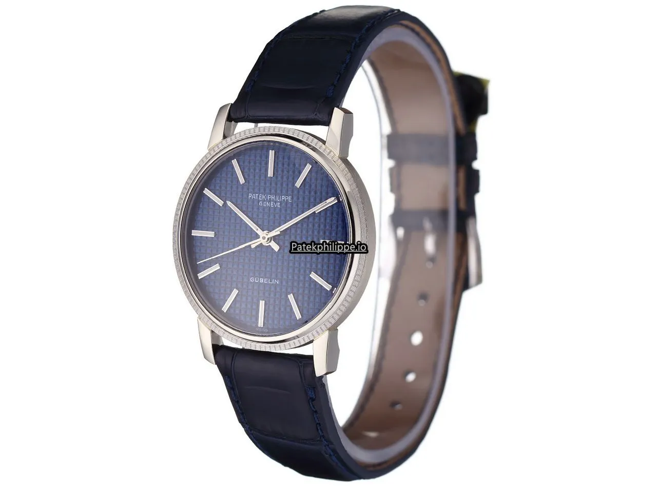 Alternative view of Patek Philippe Calatrava 3563 35MM White Gold Case Automatic