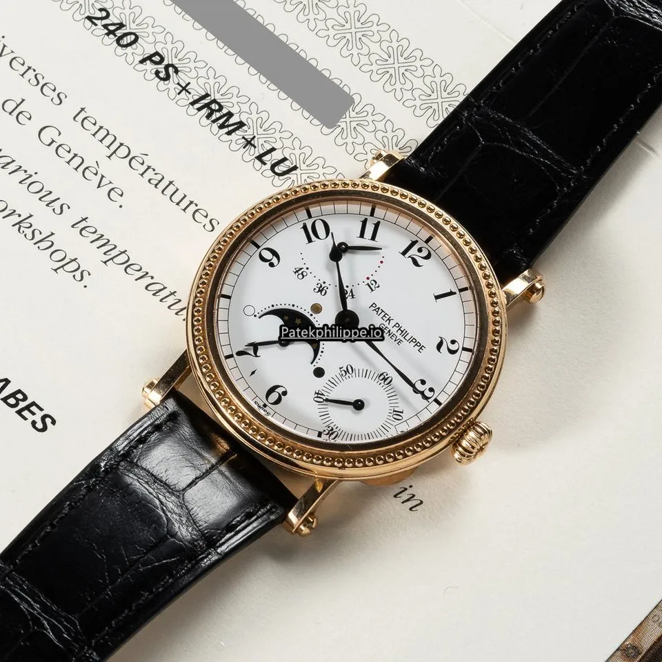 Patek Philippe Complications 5015r 35.5MM Rose Gold Case Automatic