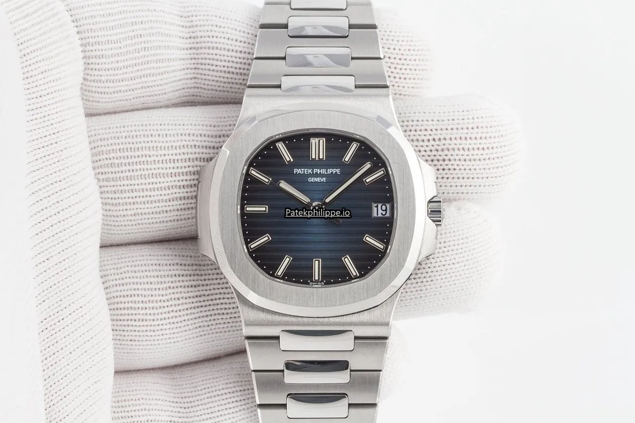 Alternative view of Patek Philippe Nautilus 5711/1a-010 40x38MM Steel Case Automatic