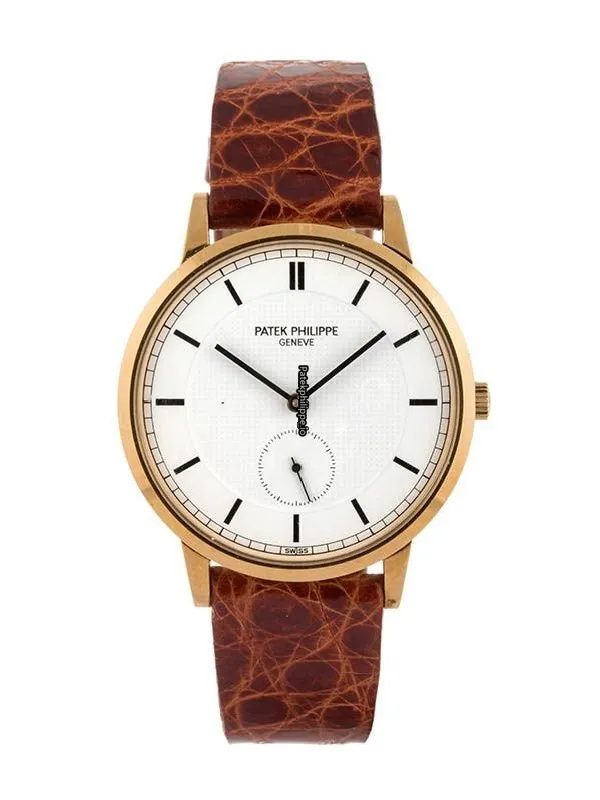 Patek Philippe Calatrava 33MM Yellow Gold Case Manual Winding
