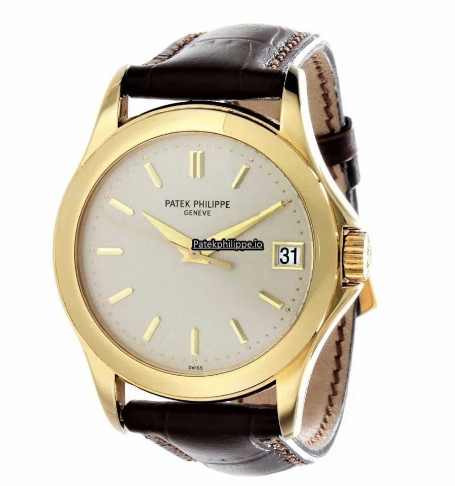 Patek Philippe Calatrava 5107j 37MM Yellow Gold Case Automatic