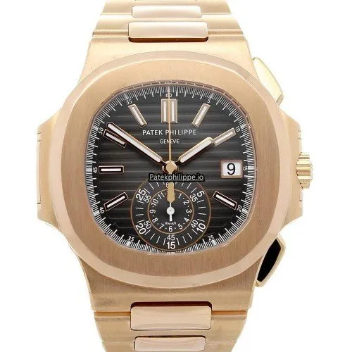 Patek Philippe Nautilus 5980/1r-001 40.5MM Rose Gold Case Automatic