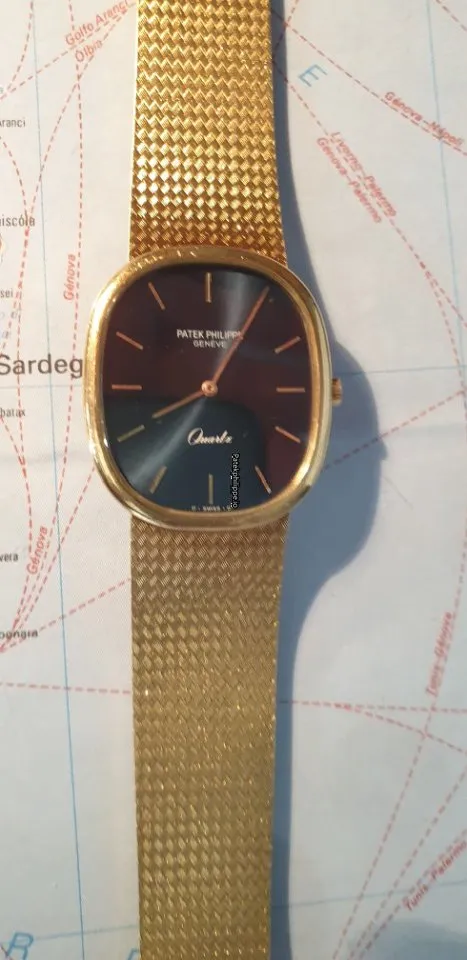 Patek Philippe 3838/005 32MM Yellow Gold Case Quartz