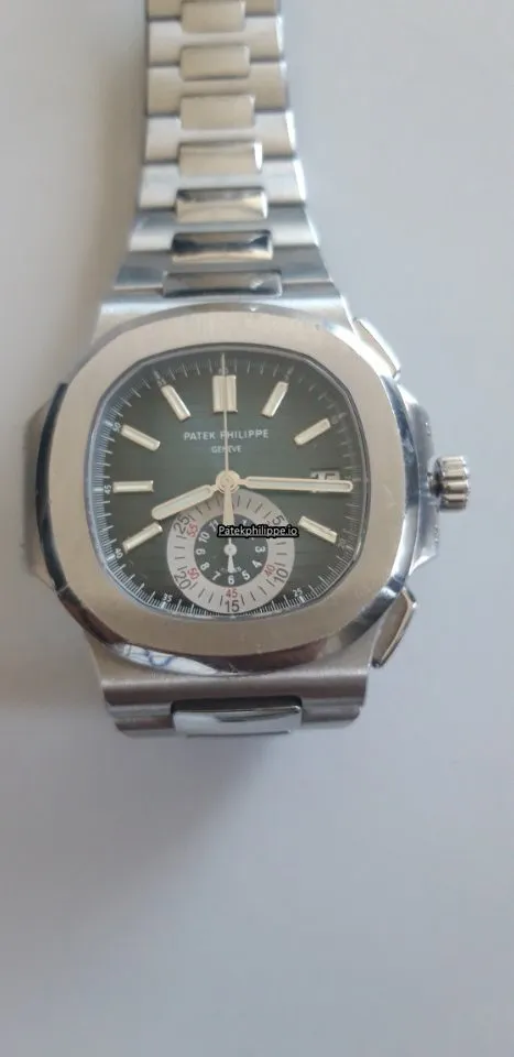 Alternative view of Patek Philippe Nautilus 5980/1a-001 40.5x44MM Steel Case Automatic