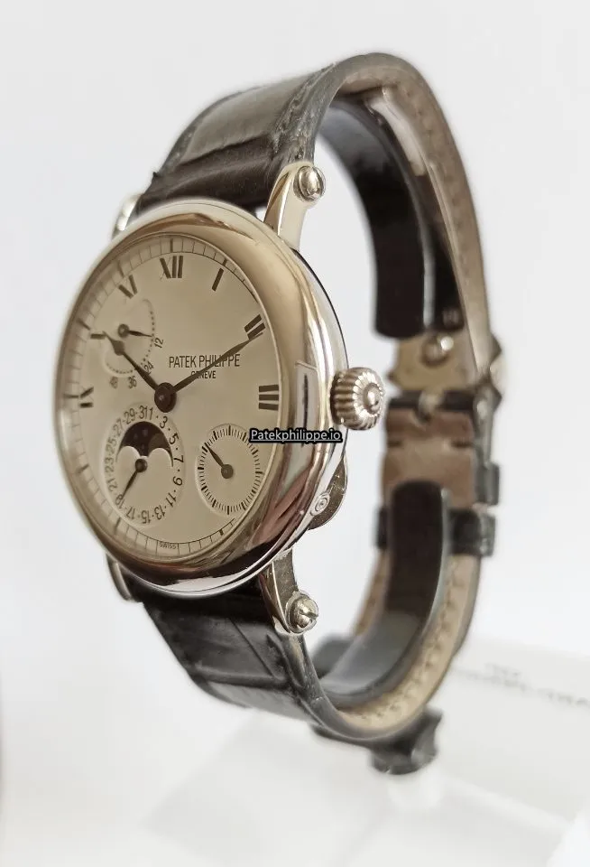Alternative view of Patek Philippe Complications 5054g 36MM White Gold Case Automatic