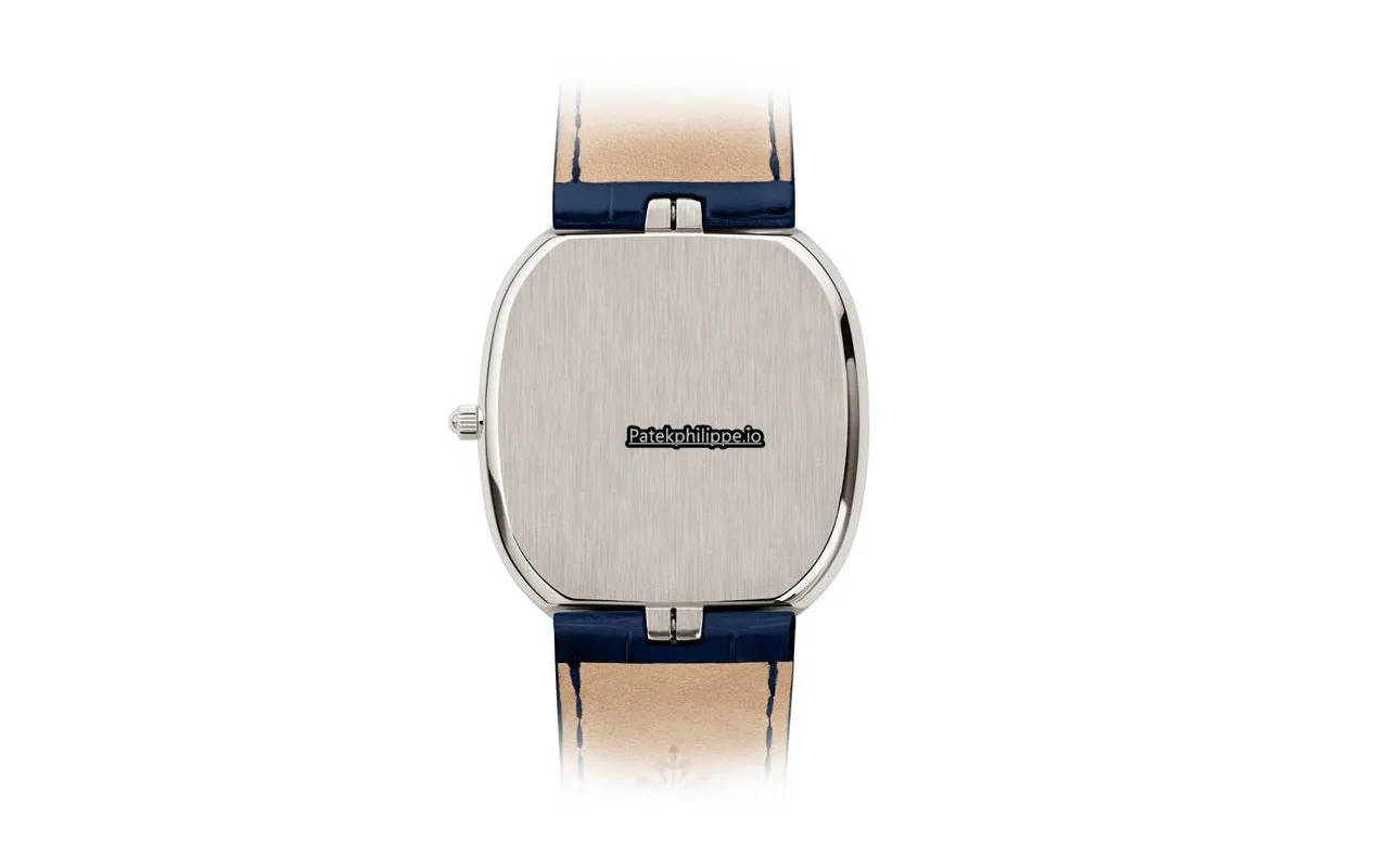 Alternative view of Patek Philippe Golden Ellipse 5738p-001 34.5x39.5MM Platinum Case Automatic