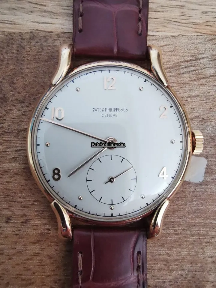 Patek Philippe 1597 Red Gold Case Manual Winding