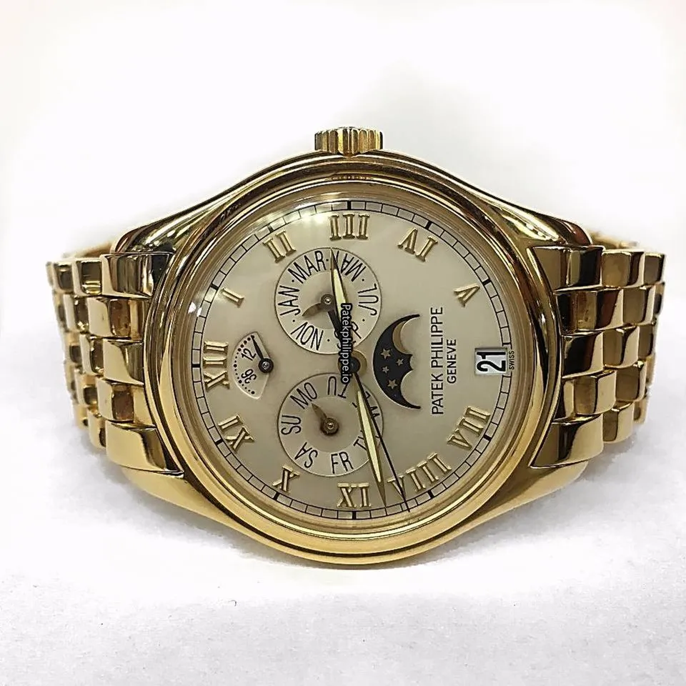 Patek Philippe Annual Calendar 5036/1j 37MM Yellow Gold Case Automatic