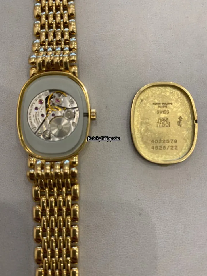 Alternative view of Patek Philippe Golden Ellipse 28x33MM Yellow Gold Case Manual Winding
