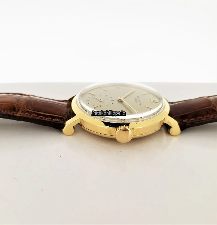 Alternative view of Patek Philippe Calatrava 2458j 36MM Yellow Gold Case Manual Winding