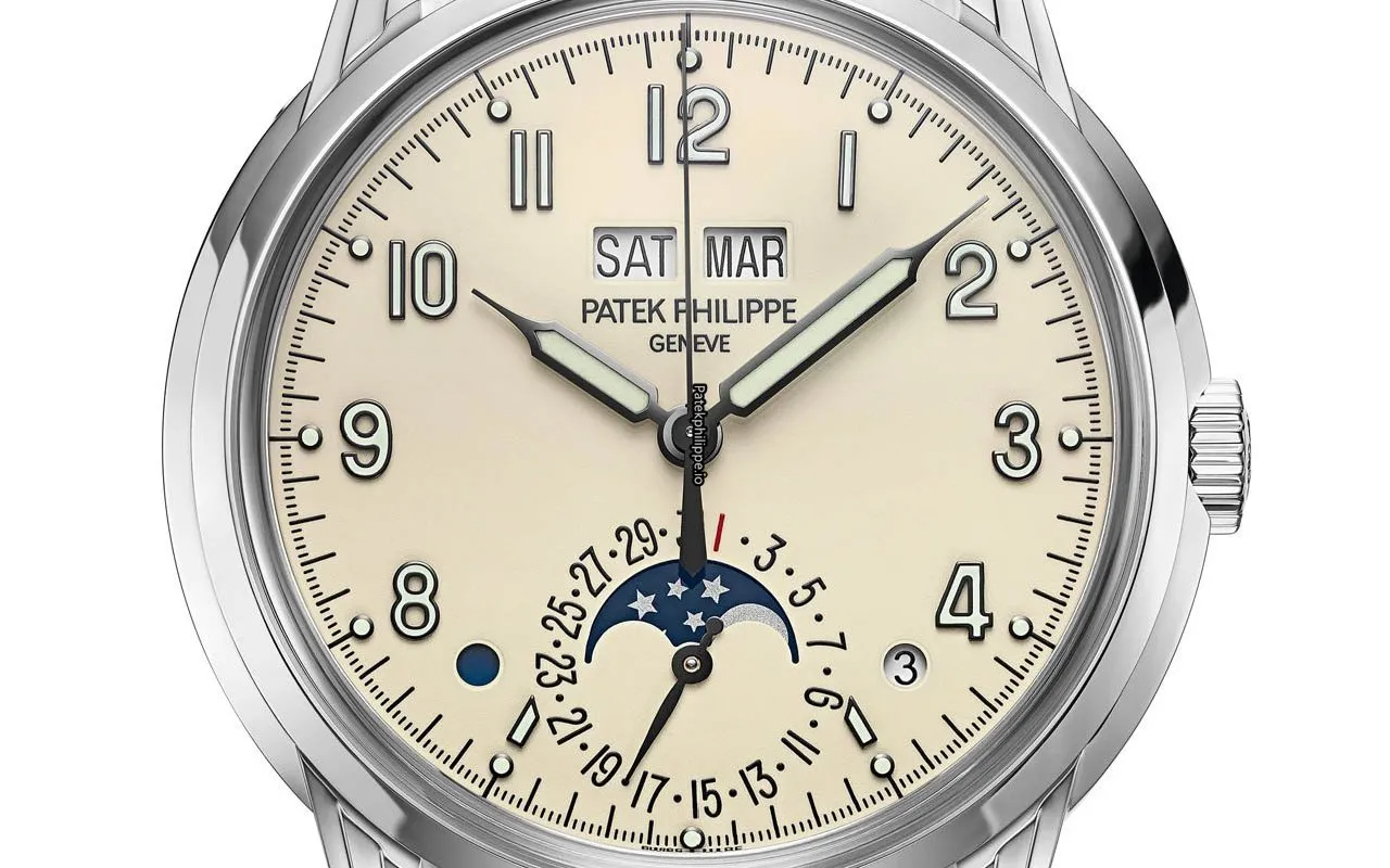 Alternative view of Patek Philippe Perpetual Calendar 5320g-001 40MM White Gold Case Automatic