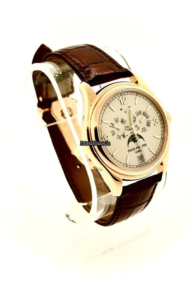 Alternative view of Patek Philippe Annual Calendar 5146r 39MM Rose Gold Case Automatic