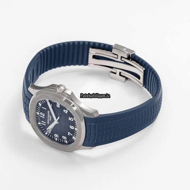 Alternative view of Patek Philippe Aquanaut 5168g-001 42.2MM White Gold Case Automatic