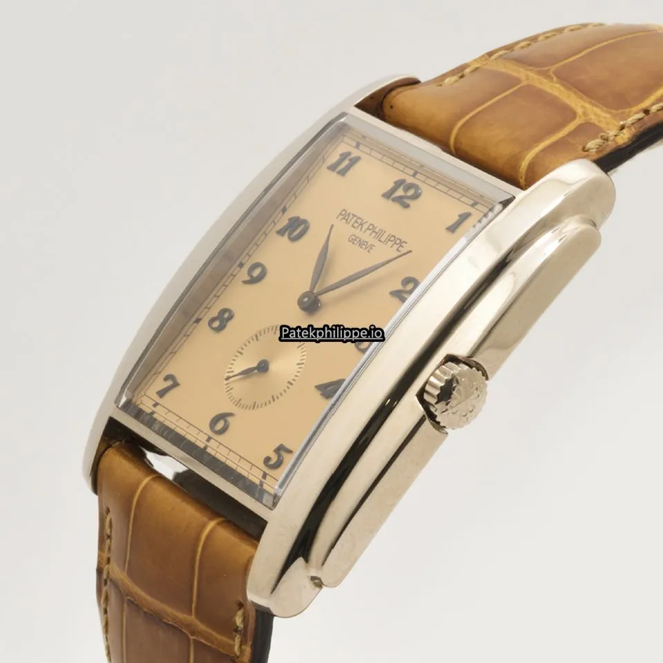 Patek Philippe Gondolo 5124g-001 33.4MM White Gold Case Manual Winding