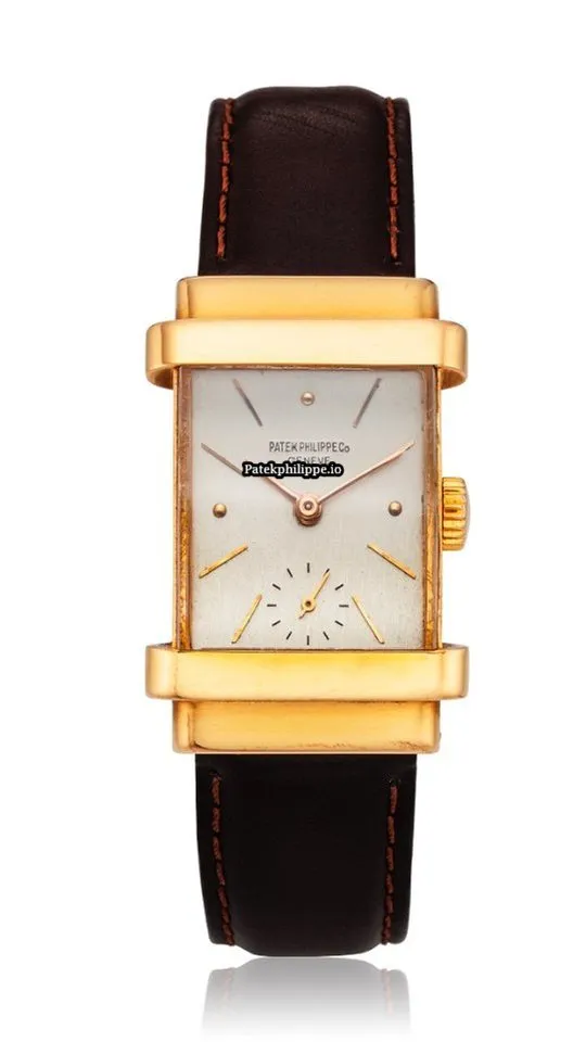 Patek Philippe Vintage 1450 37x20.5MM Rose Gold Case Manual Winding