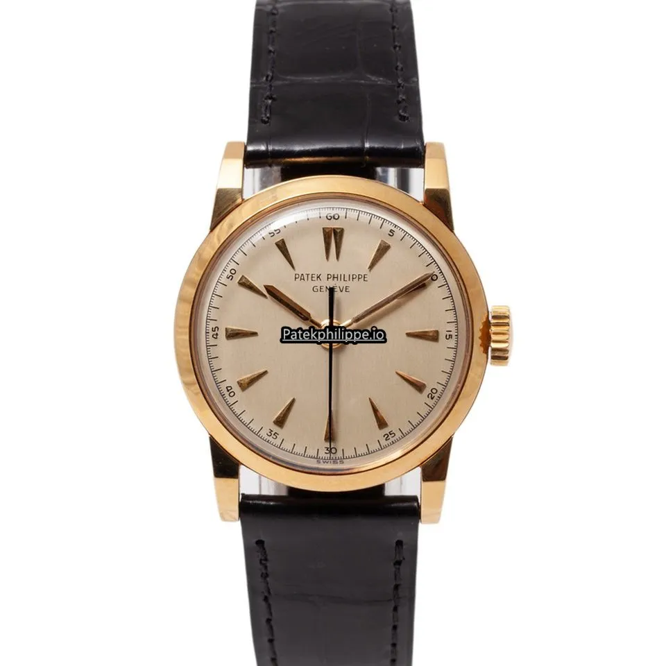 Patek Philippe Calatrava 2460 30MM Yellow Gold Case Manual Winding