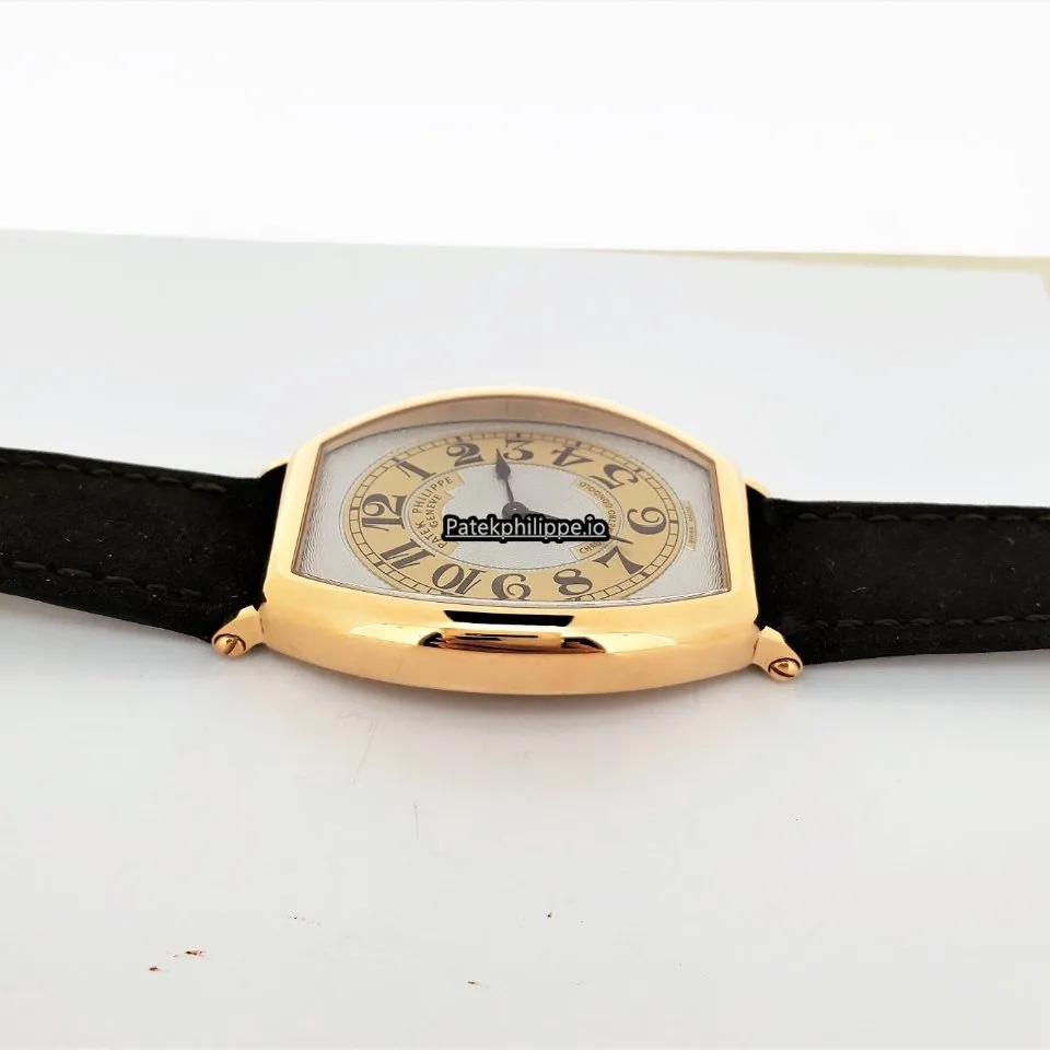 Alternative view of Patek Philippe Gondolo 5098r 42x32MM Rose Gold Case Manual Winding