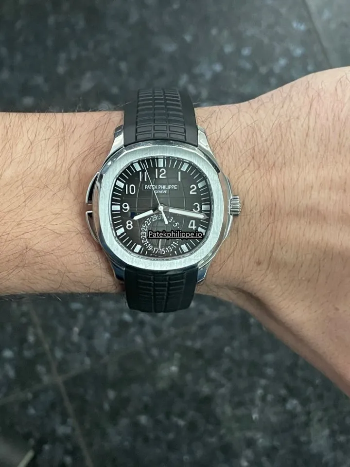 Alternative view of Patek Philippe Aquanaut 5164a-001 40.8MM Steel Case Automatic