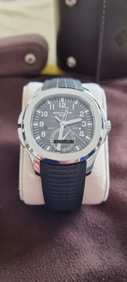 Alternative view of Patek Philippe Aquanaut 5164a-001 40.8MM Steel Case Automatic