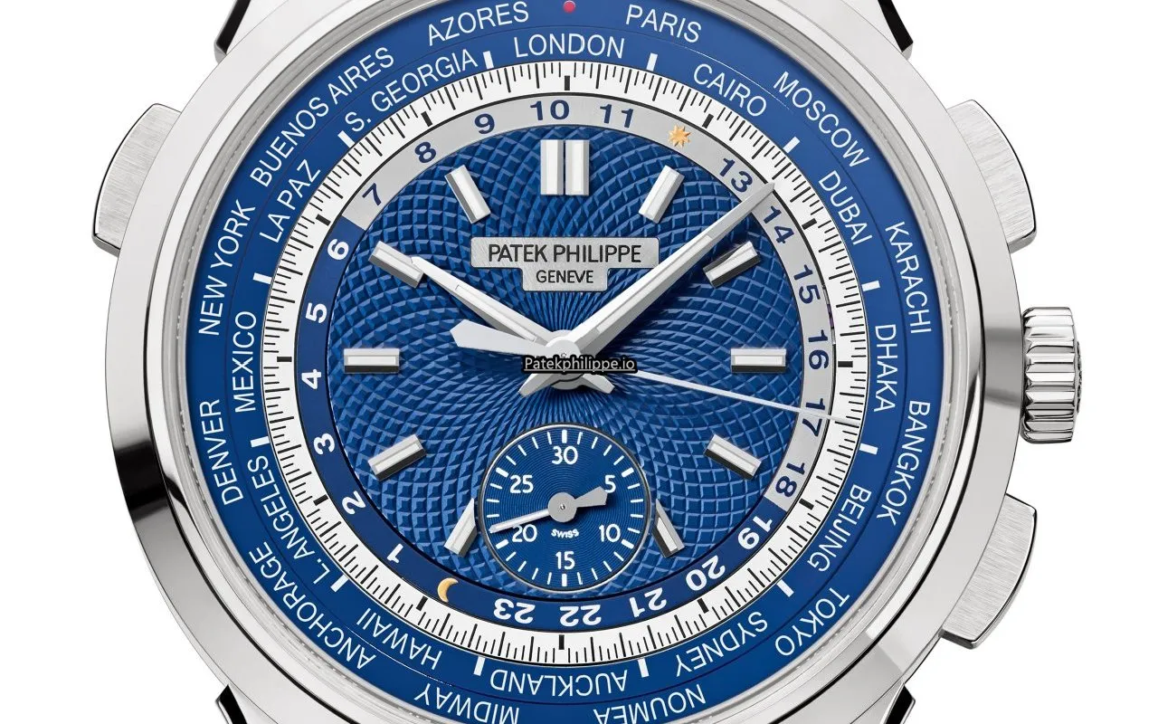 Patek Philippe Complications Chronograph 5930g-010 39.5MM White Gold Case Automatic Movement