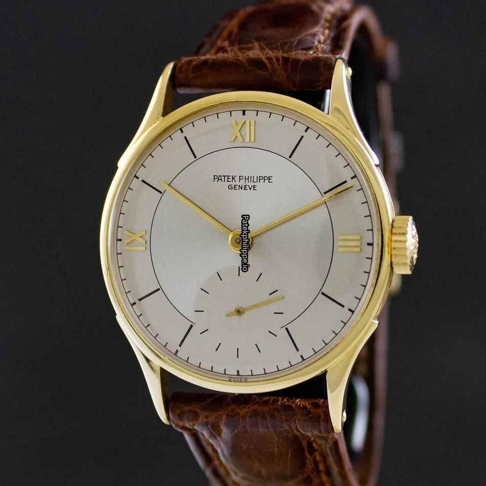 Patek Philippe Calatrava 32MM Yellow Gold Case Manual Winding