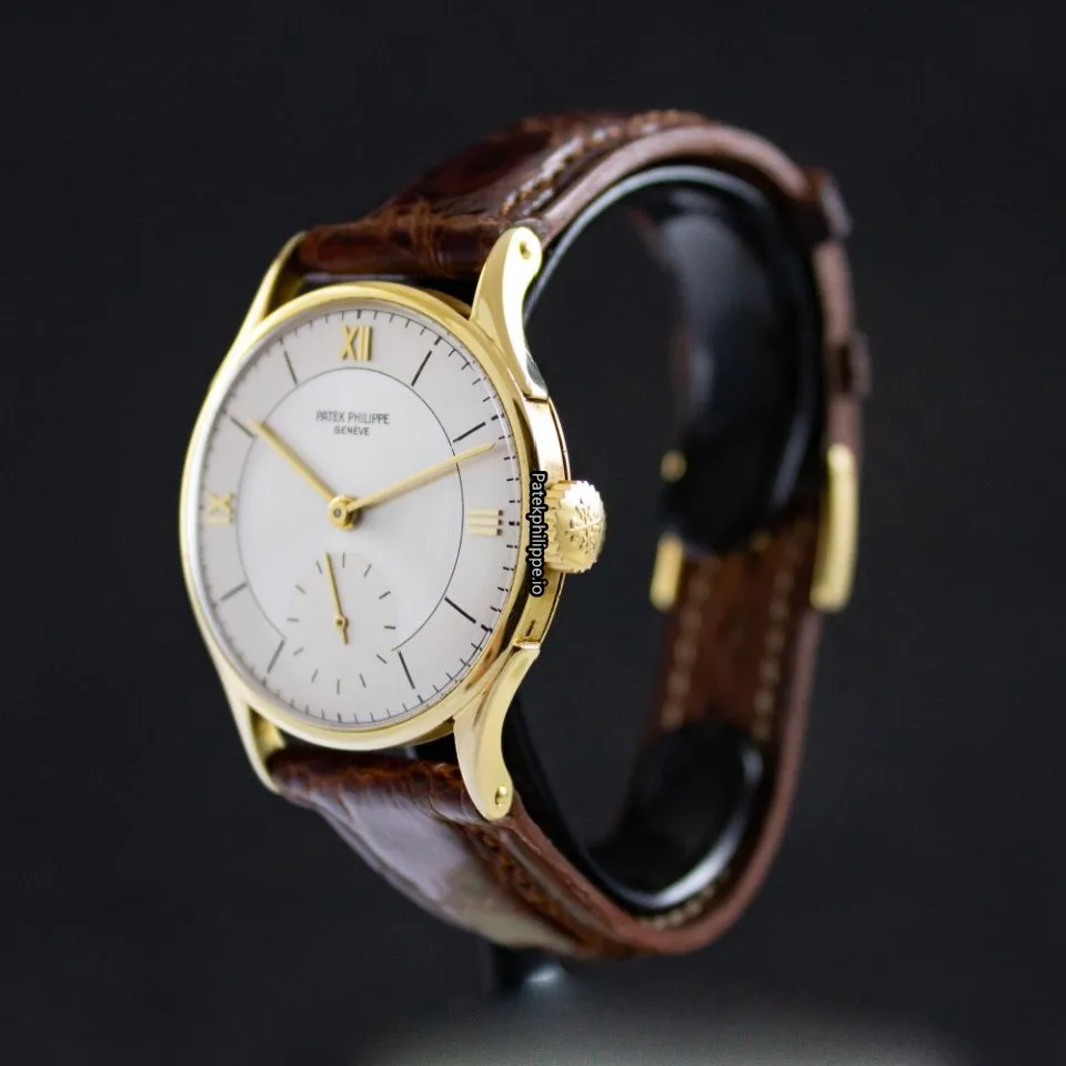 Alternative view of Patek Philippe Calatrava 32MM Yellow Gold Case Manual Winding