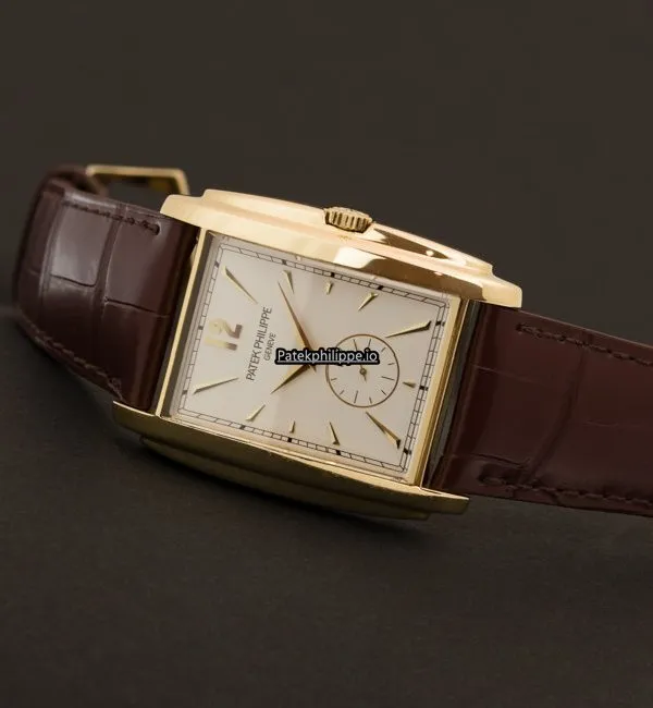 Patek Philippe Gondolo 5124j-001 33.4x43MM Yellow Gold Case Manual Winding