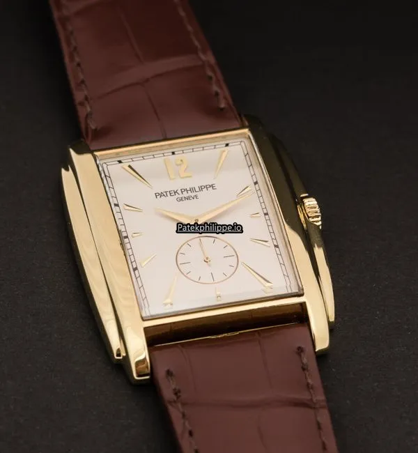 Alternative view of Patek Philippe Gondolo 5124j-001 33.4x43MM Yellow Gold Case Manual Winding