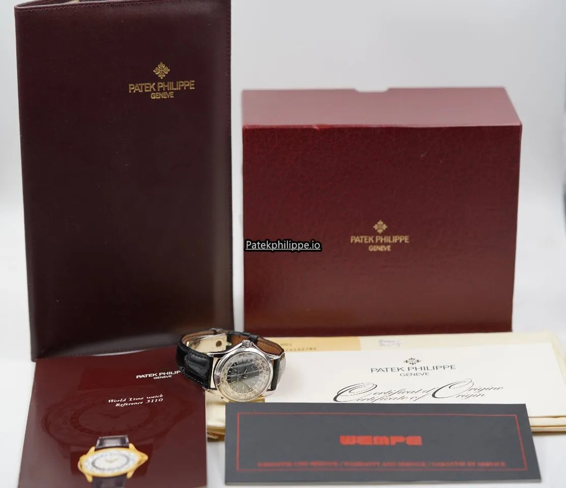 Alternative view of Patek Philippe Complications 5110p-001 37MM Platinum Case Automatic