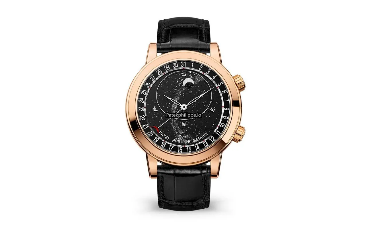 Patek Philippe Celestial 6102r-001 44MM Rose Gold Case Automatic