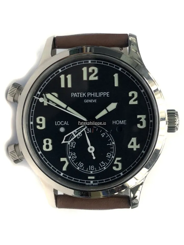 Patek Philippe Travel Time 5524g-001 42MM White Gold Case Automatic
