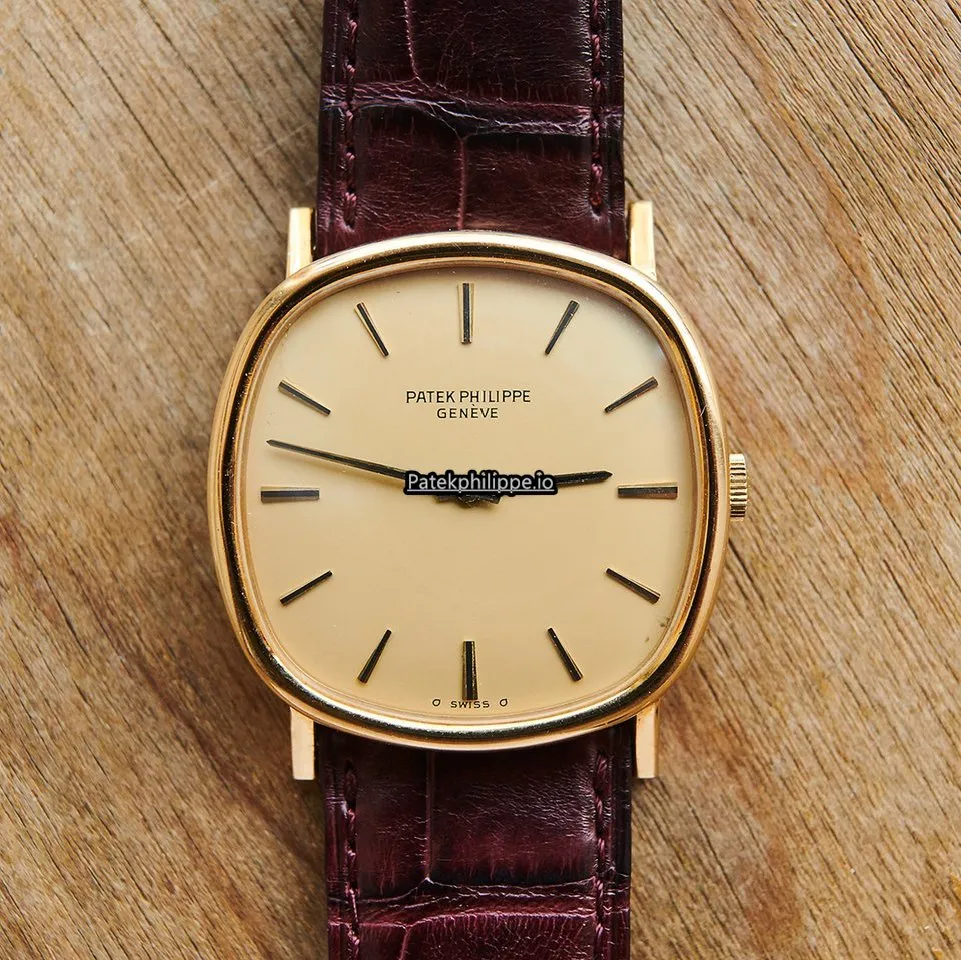 Alternative view of Patek Philippe Golden Ellipse 3644 33MM Yellow Gold Case Manual Winding