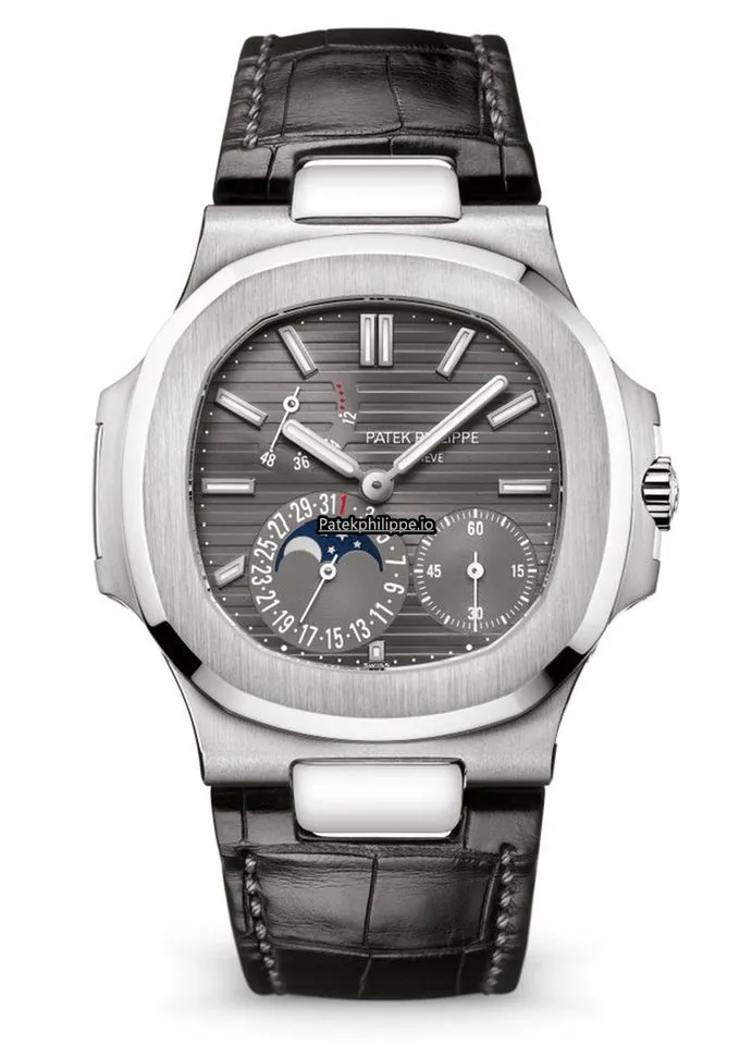 Patek Philippe Nautilus 5712g-001 40x38MM White Gold Case Automatic